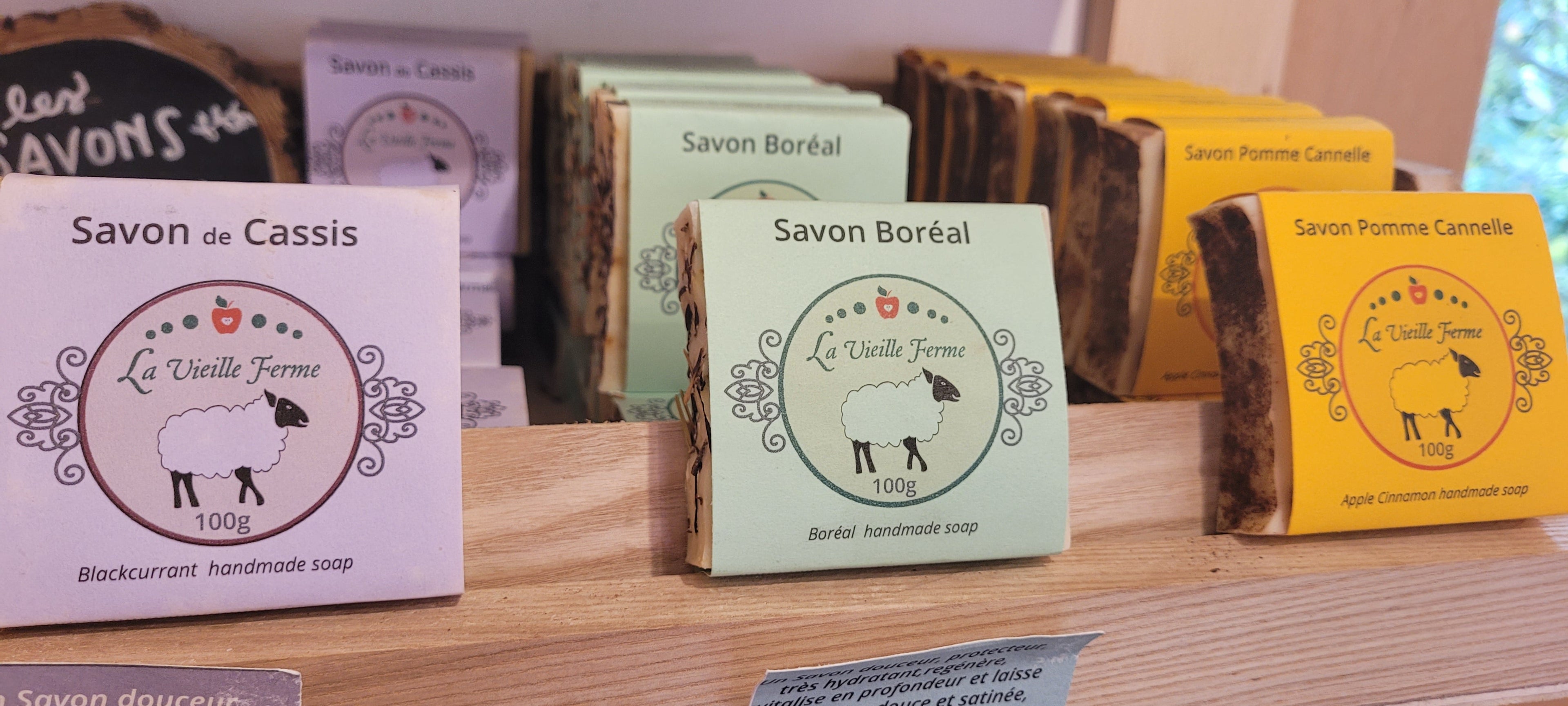 Savons cèdre et pin sylvestre