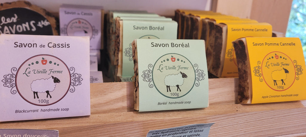 savon avoine et miel