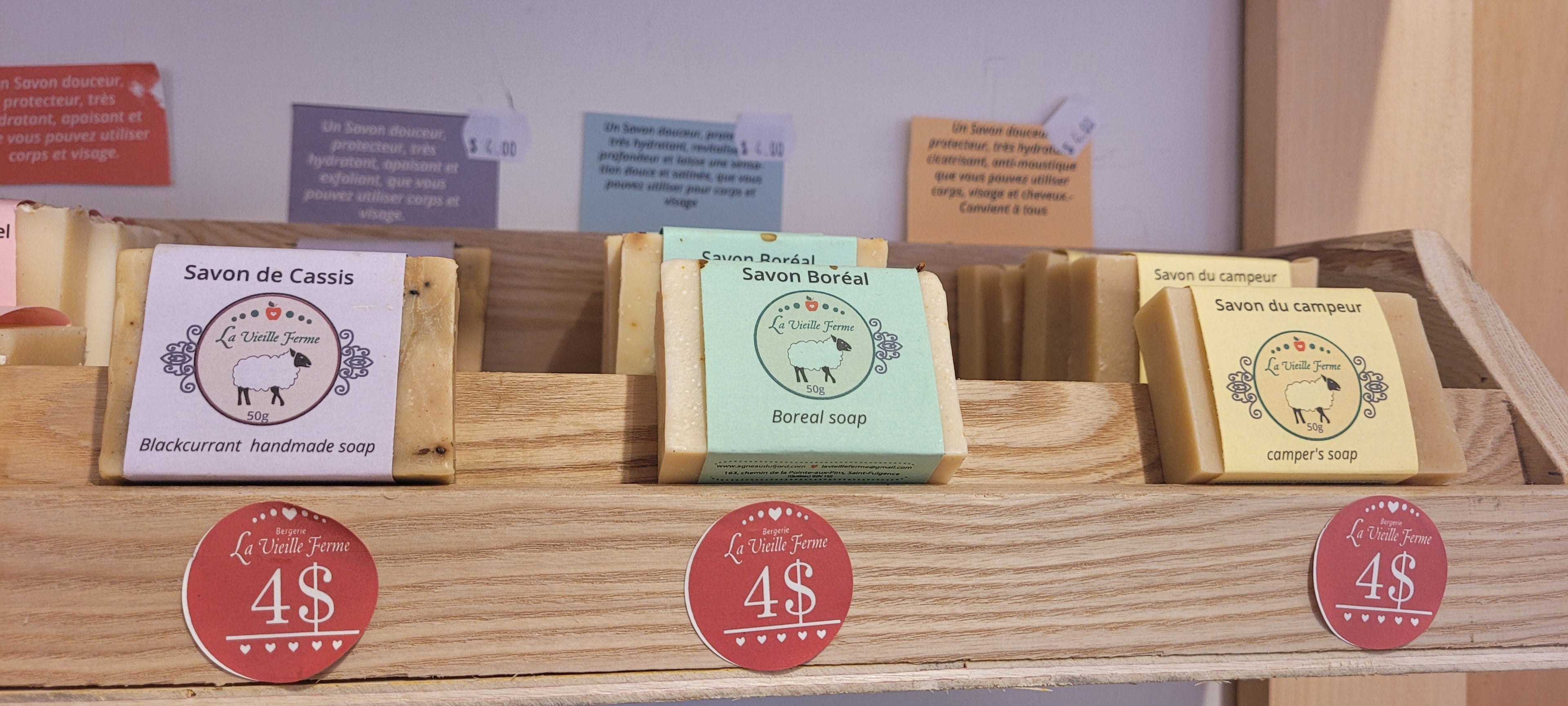 savon avoine et miel