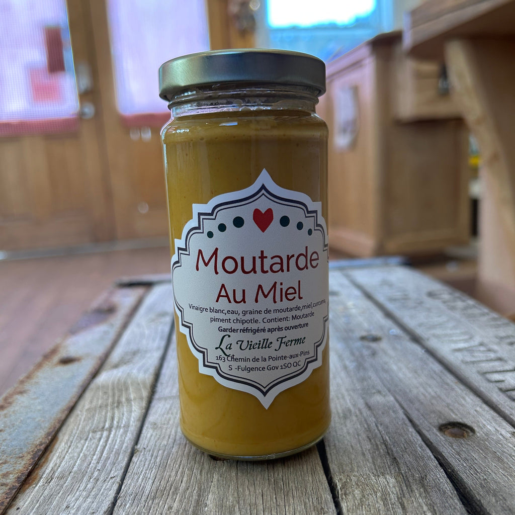 Moutarde au miel et piment fort
