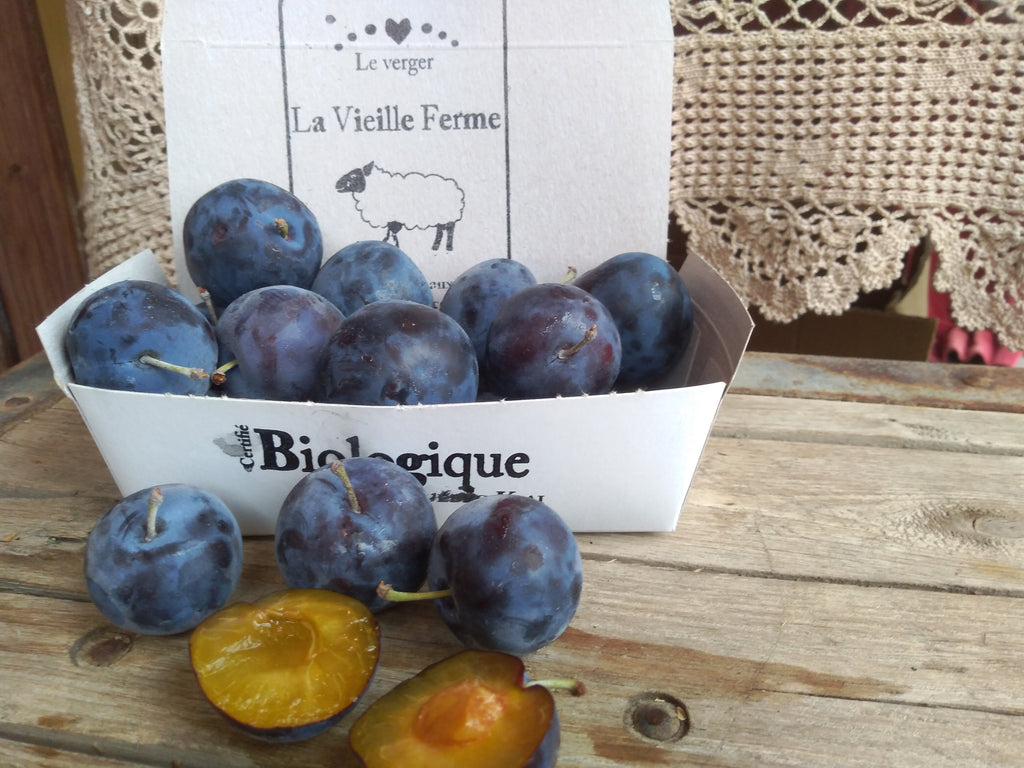Prunes biologiques