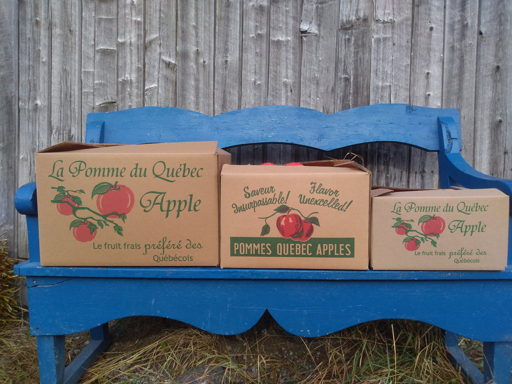 Boîte de Pomme bio honeycrisp