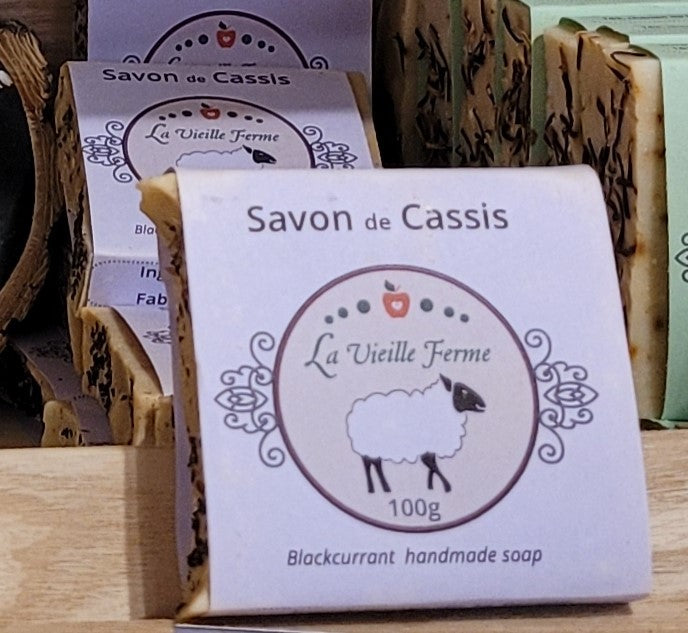 Savons Cassis et Mélisse