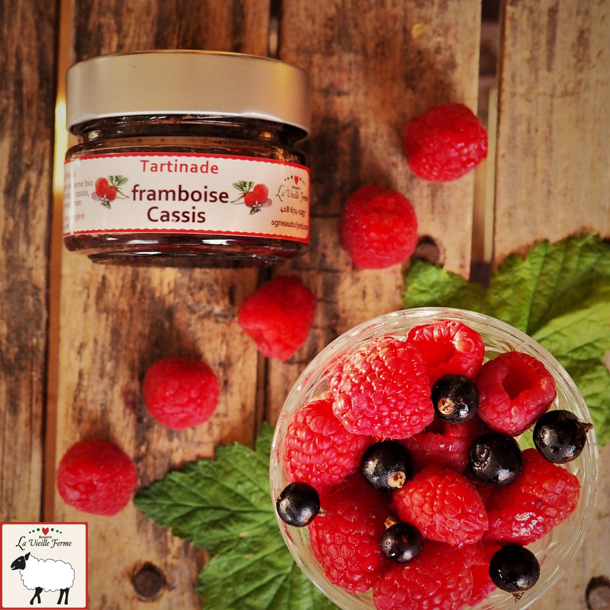 Confiture Rhubarbe & Framboise